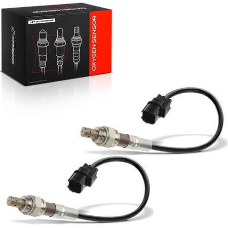A-Premium 2-PC Upstream Front and Rear O2 Oxygen Sensor Compatible with Honda & Acura Models - Accord, Crosstour, Odyssey, Pilot, Ridgeline, MDX, RDX, RL, RLX, TL, TLX, TSX, ZDX