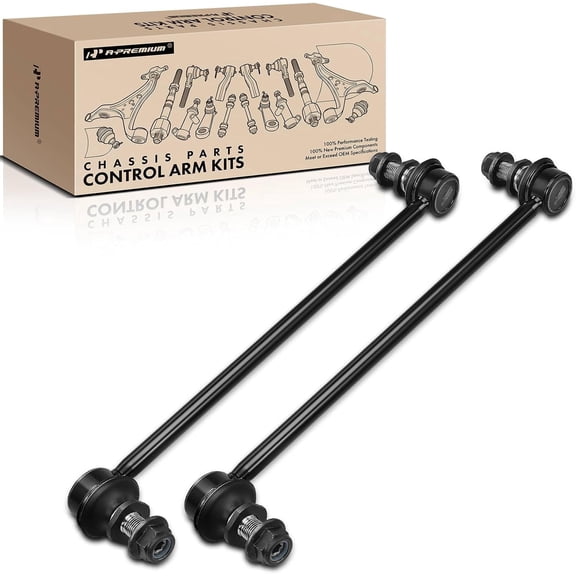 A-Premium 2-PCS Front Sway Bar Link Kit Stabilizer Link Compatible with Toyota Sienna 2011-2019
