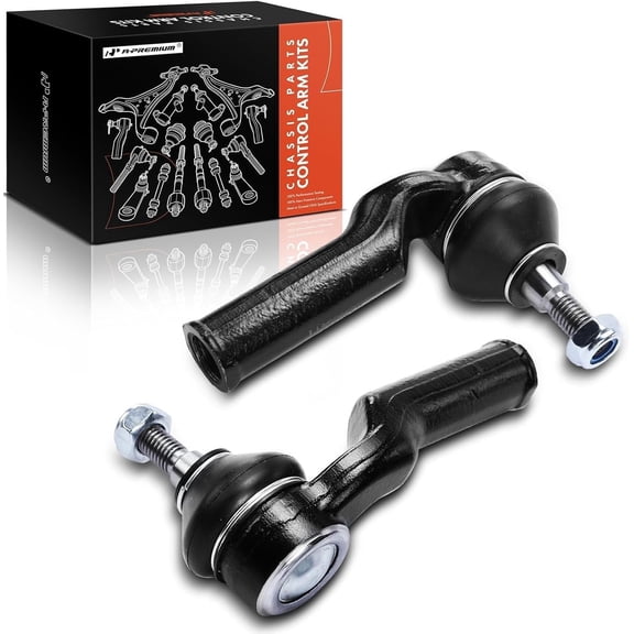 A-Premium 2-PCS Left and Right Outer Tie Rod End Kit Compatible with Ford C-Max 2013-2018 Escape 2013-2019 Focus Transit Connect Lincoln MKC 2015-2019