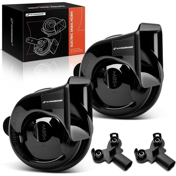 A-Premium 2 Pack Electric Snail Horn Compatible with Hyundai Accent Sonata & Kia Rio