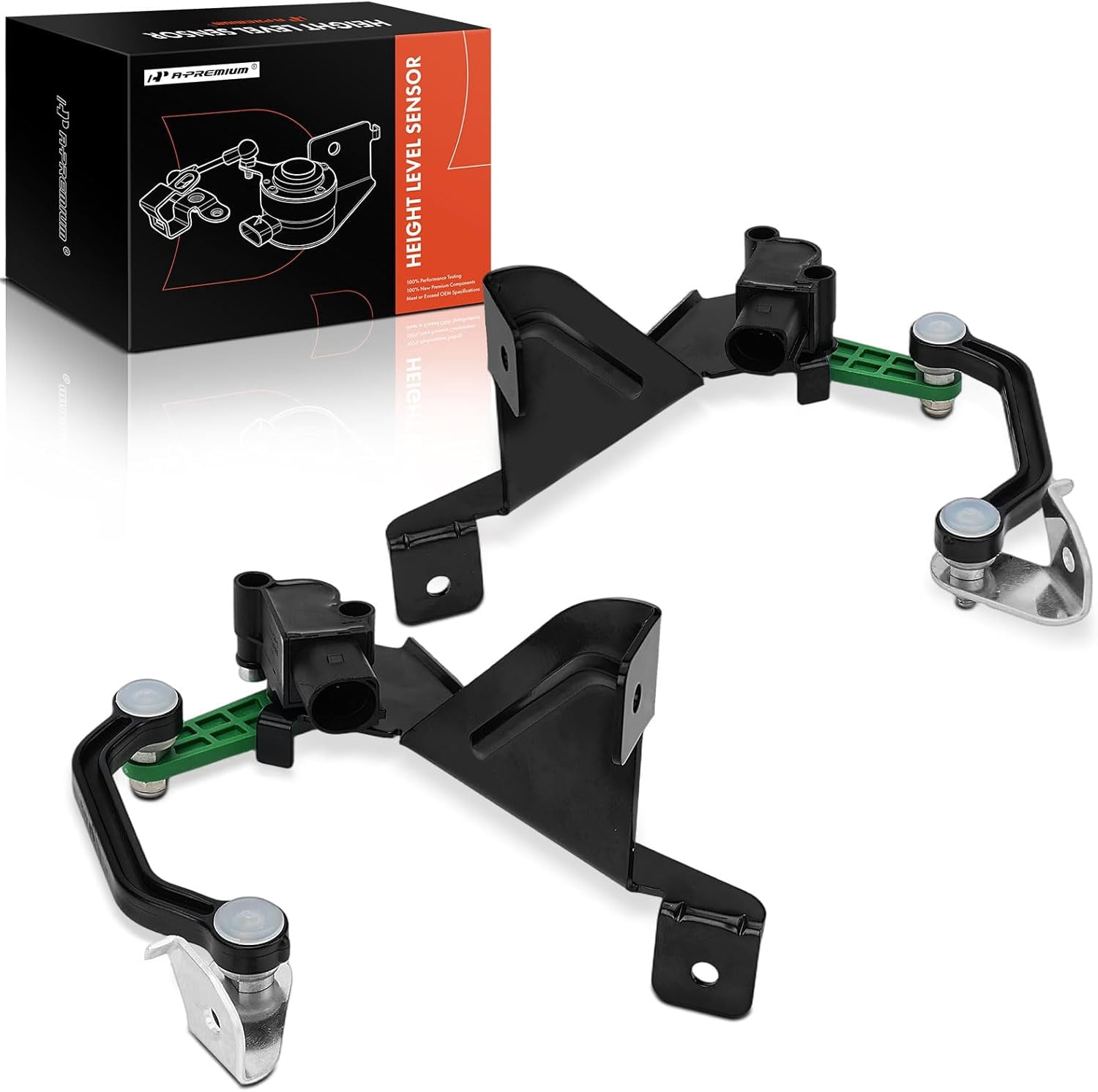 A-Premium 2-Pack Ride Height Level Sensor Compatible with Audi R8 2008 ...