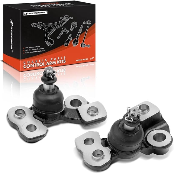 A-Premium 2 x Front Forward Lower Ball Joints, Compatible with Toyota Mirai 2021-2024 & Lexus LS460 2009-2017, LS500 2018-2024, LS500h 2018-2024, LS600h 2008-2016