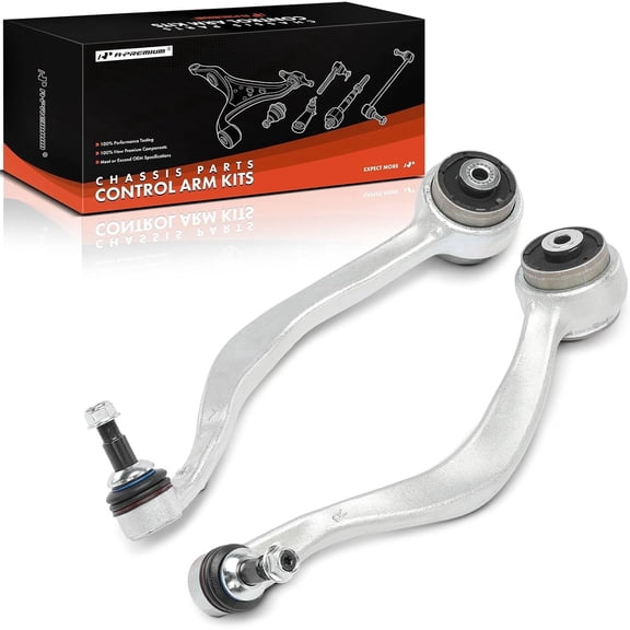 A-Premium 2 x Front Forward Lower Control Arm, with Ball Joint & Bushing, Compatible with BMW X5 2019-2023, X7 2019-2022