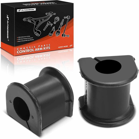 A-Premium 2 x Front To Frame or Rear To Frame Sway Bar Bushing Kit, Compatible with Toyota Corolla 1984-1987, 4Runner 2002-2004 & Lexus GX470 2003-2005