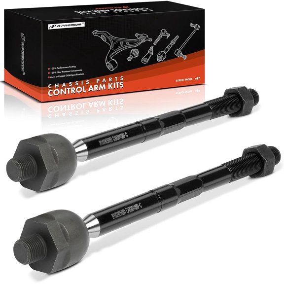 A-Premium 2 x Front Inner Tie Rod Ends, Compatible with Buick LaCrosse 2010-2012, Regal 2012-2013, Allure 2010 & Cadillac XTS 2013-2019 & Saab 9-5 2010-2011
