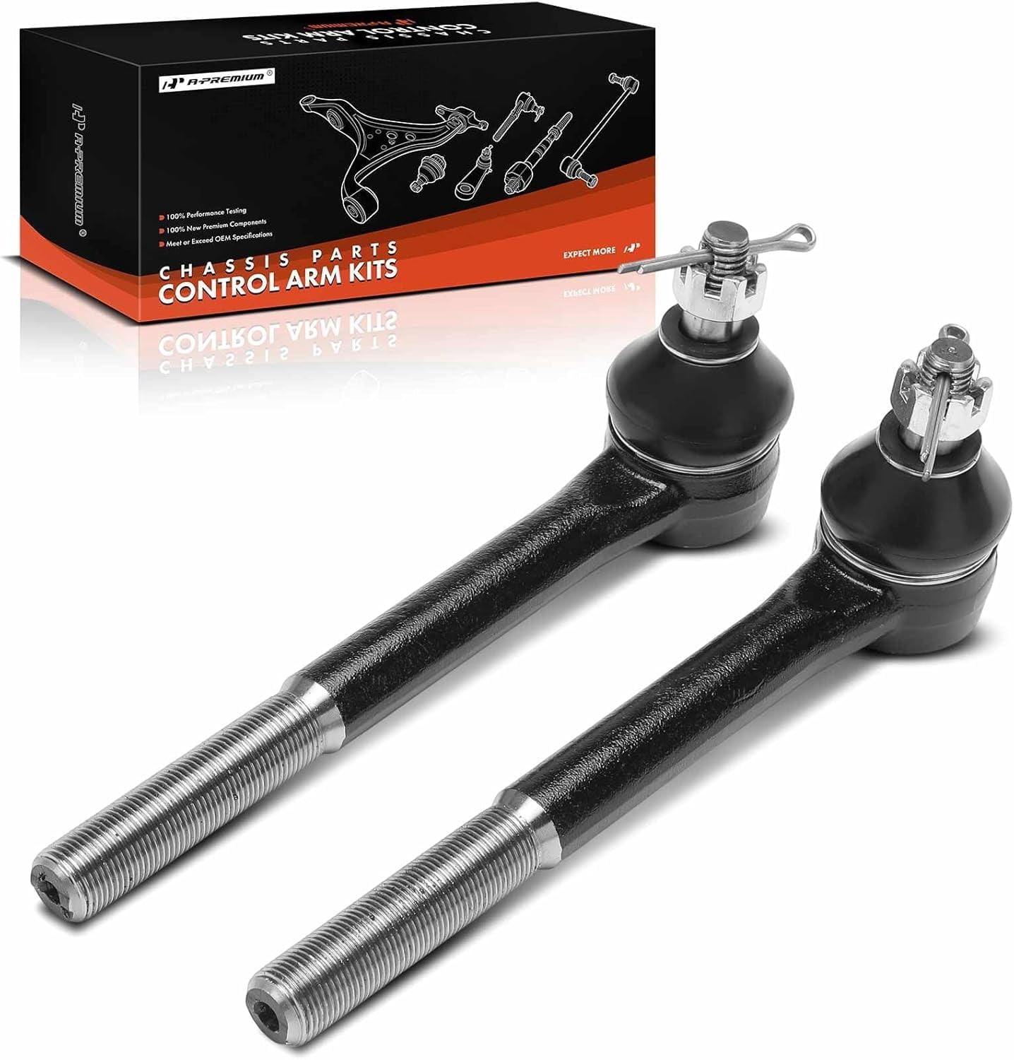 A-Premium 2 x Front Inner Tie Rod Ends, Compatible with Chevrolet Tahoe ...