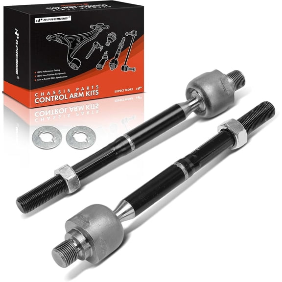 A-Premium 2 x Front Inner Tie Rod Ends, Compatible with Kia Optima 2016 2017 2018 2019 2020