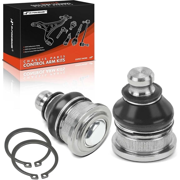 A-Premium 2 x Front Lower Ball Joint, Compatible with Nissan Sentra 2007-2019, Versa 2007-2012, Juke 2011-2014, LEAF 2011-2017, NV200 2013-2021, Cube 2009-2014 & Chevrolet City Express 2015-2018