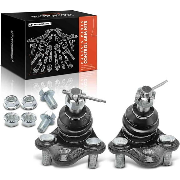 A-Premium 2 x Front Lower Ball Joint Compatible with Toyota RAV4 2001-2005, Corolla 1996-2008/2019-2022, Prius 2001-2003/2016-2022, Prius AWD-e 2019-2022, Prius Prime 2017-2022, Celica 2000-2005