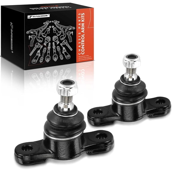 A-Premium 2 x Front Lower Ball Joint, Compatible with Honda S2000 2000-2009