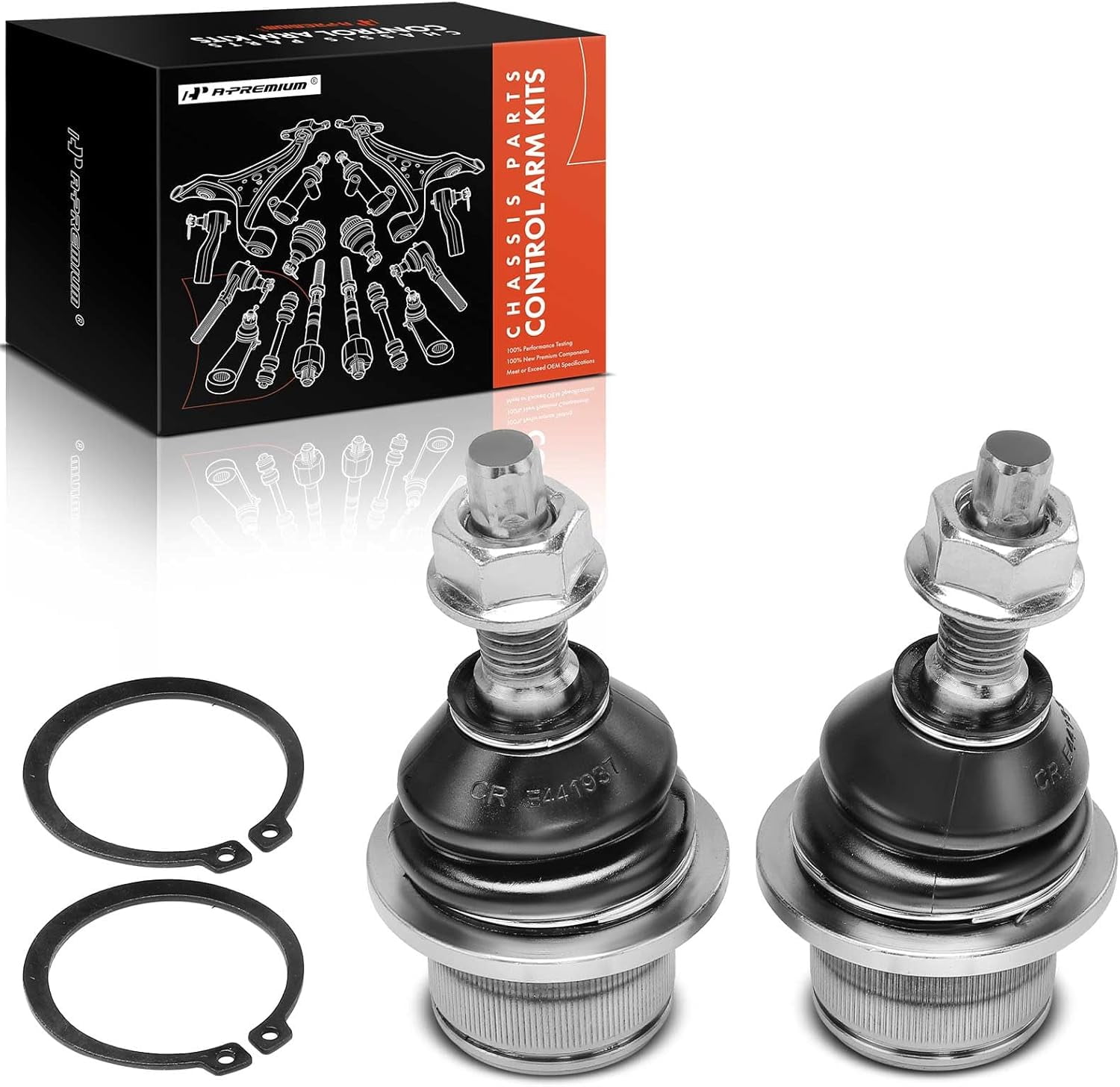 A-Premium 2 x Front Lower Ball Joints Set Compatible with Ford F-150 2004-2008 Expedition 2003-2006 Lincoln Mark LT 2006-2008# K80149