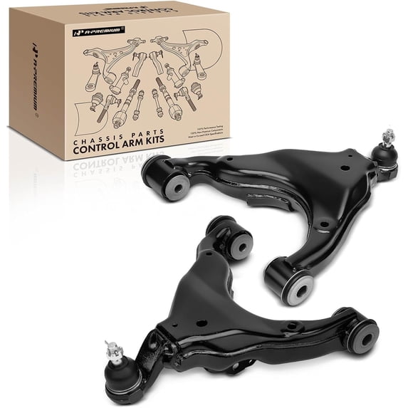 A-Premium 2 x Front Lower Control Arm with Ball Joint & Bushing, Compatible with Toyota 4Runner 2010-2023, FJ Cruiser 2010-2014 & Lexus GX460 2010-2023
