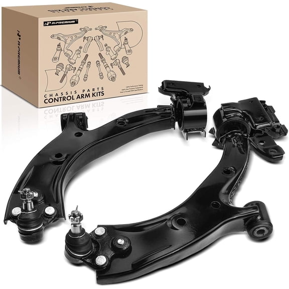 A-Premium 2 x Front Lower Control Arm with Ball Joint & Bushing, Compatible with Honda CR-V CRV 2007 2008 2009 2010 2011, Replace # K620500, K620501