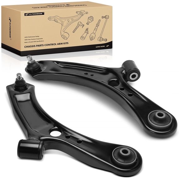 A-Premium 2 x Front Lower Control Arms, with Ball Joint & Bushing, Compatible with Suzuki SX4 2007-2013
