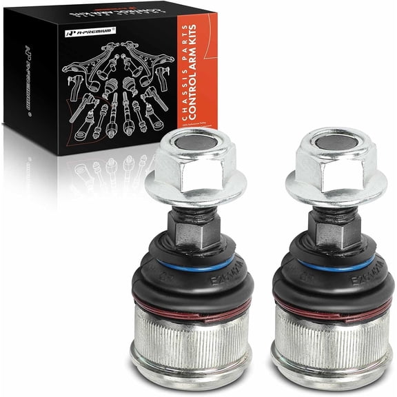 A-Premium 2 x Front Lower Inner Ball Joint, Compatible with Mercedes-Benz E280, E320, E350, E500, S320, S350, S430, S500, S55 AMG, S600, S65 AMG, CLS500, SL400, SL450, SL500, SL550, SL600, SL63 AMG