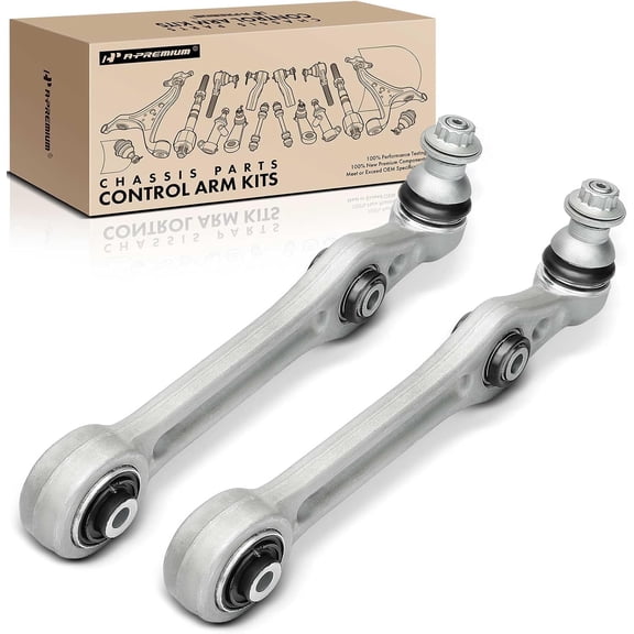 A-Premium 2 x Front Lower Rearward Control Arm with Ball Joint & Bushing Compatible with Mercedes-Benz C300 2015-2020, C400 2015, E300 2017-2019, E350 2020, E400, E450, GLC300, GLC350e, CLS450