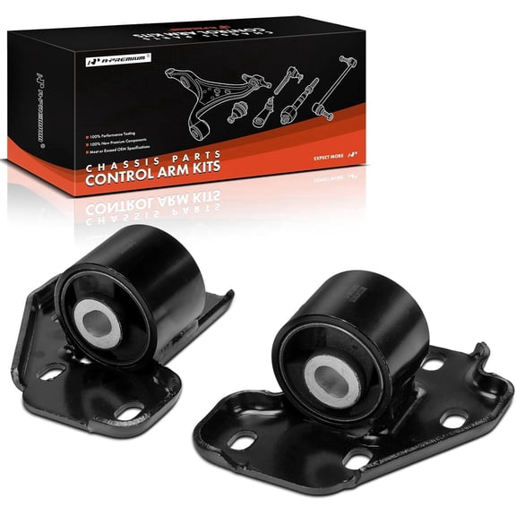 A-Premium 2 x Front Lower Rearward Control Arm Bushing Kit, Compatible with Lincoln Town Car 2003-2011 & Ford Crown Victoria 2003-2011 & Mercury Grand Marquis 2003-2010, Marauder 2003-2004