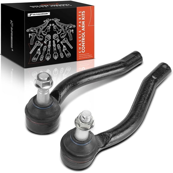 A-Premium 2 x Front Outer Tie Rod Ends, Compatible with Infiniti & Nissan - 2006-2020 - Q50 G25 G35 G35 QX50 Q60 G37 M35 M35h M37 M45 M56 Q70 Q70L Q40 EX35 370Z