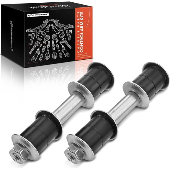 A-Premium 2 x Front or Rear Sway Bar Link Stabilizer Link Kit Compatible with Nissan 240SX 1989-1998, 300ZX 1990-1996 & Infiniti J30, Q45 & Mitsubishi Lancer, Mirage, Mirage G4