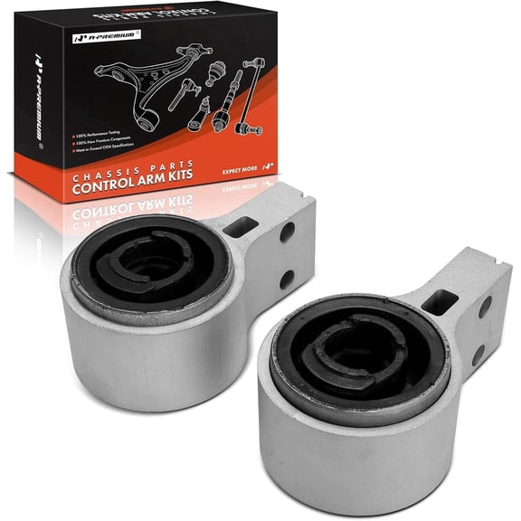 A-Premium 2 x Front Rearward Lower Control Arm Bushing Kit, Compatible with Ford Explorer 2011-2017, Police Interceptor Utility 2013-2017