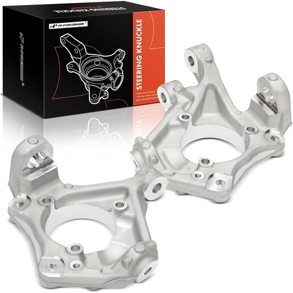 A-Premium 2 x Front Steering Knuckles Compatible with Jeep JL Series Wrangler 2018 2019 2020 2021 2022