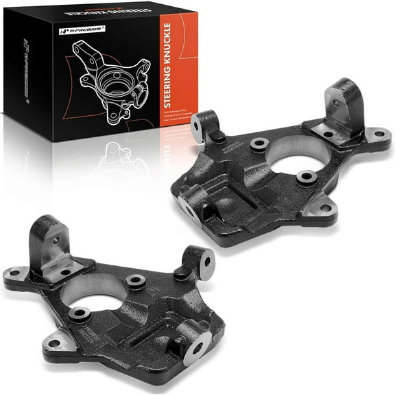 A-Premium 2 x Front Suspension Level Kit, 2 inch Drop Lowering Spindles, Compatible with Chevrolet Silverado 1500, Tahoe, Suburban 1500, Avalanche & GMC Sierra 1500, Yukon XL 1500 & Cadillac Escalade