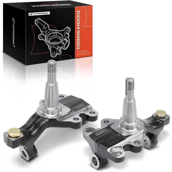 A-Premium 2 x Front Suspension Level Kit, 2 inch Drop Spindles, Compatible with Chevrolet Malibu, Camaro, Chevelle, Chevy II, El Camino, Monte Carlo & GMC Sprint & Buick Apollo & Oldsmobile & Pontiac