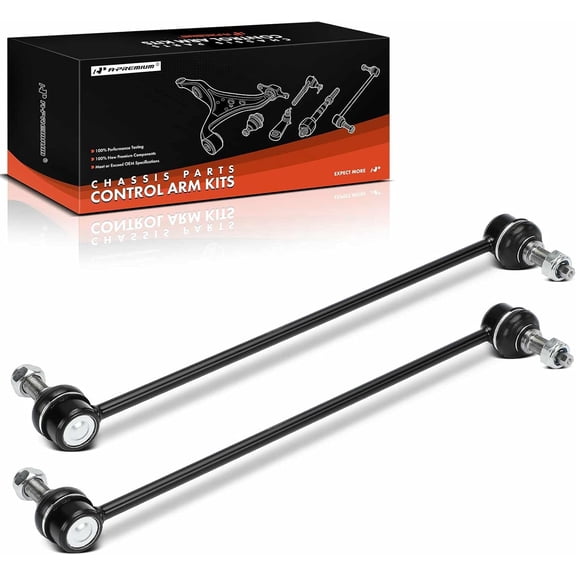 A-Premium 2 x Front Sway Bar Links Stabilizer Bar Links, Compatible with Kia Sorento 2016-2021, Sportage 2023-2024, Telluride 2020-2021 & Hyundai Santa Fe 2019-2022, Tucson, Palisade, Santa Cruz