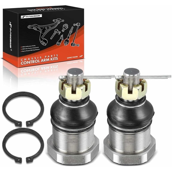 A-Premium 2 x Front Upper Ball Joint, Compatible with Dodge Ram 4500 Ram 5500 2008-2010 & Ram 4500 5500 2011-2023 & Sterling Truck Bullet 45 2008-2009, Bullet 55 2008