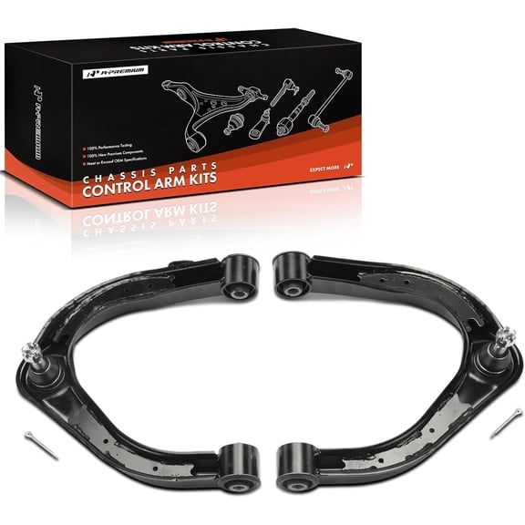 A-Premium 2 x Front Upper Control Arm, with Ball Joint & Bushing, Compatible with Nissan Titan 2004-2019, Armada 2005-2015, Pathfinder Armada 2004, Infiniti QX56 2004-2013