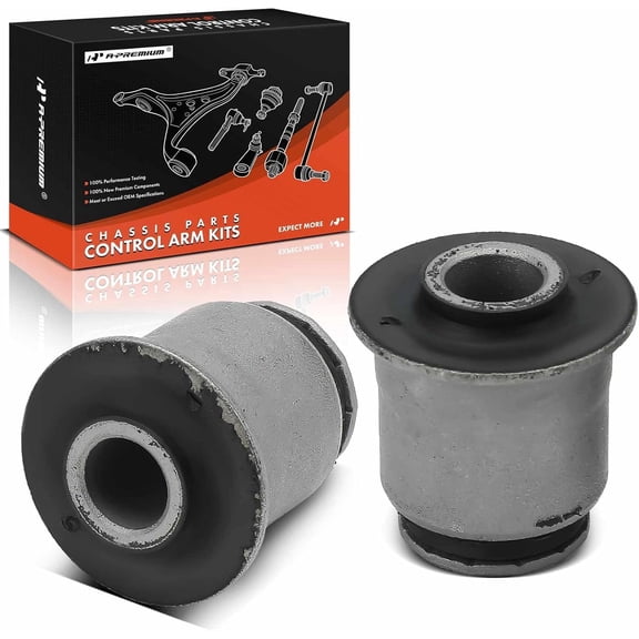 A-Premium 2 x Front Upper Control Arm Bushing Kit Compatible with Chevy Trailblazer SSR Trailblazer EXT & GMC Envoy Envoy XL Envoy XUV & Buick Rainier & Isuzu Ascender & Oldsmobile Bravada & Saab