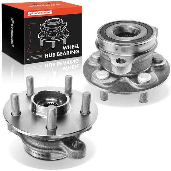 A-Premium 2 x Front Wheel Bearing and Hub Assembly Compatible with Toyota Corolla 2019-2024 Prius 2016-2022 Prius AWD-e 2019-2022 Prius Prime 2017-2022