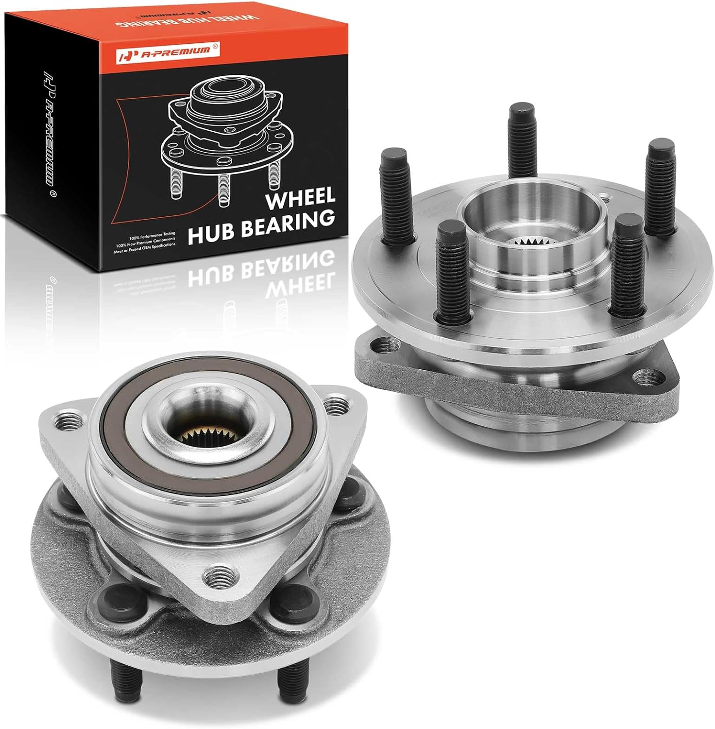 (2) Rear Wheel Bearing Assembly For 2011 2012 2013 - 2016 Chevy Cruze 15 Wheels - Foto 9