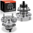 thumbnail image 1 of A-Premium 2 x Front Wheel Bearing and Hub Assembly with ABS & 4-Lug Compatible with Toyota MR2 Spyder 2000-2005, 1 of 9