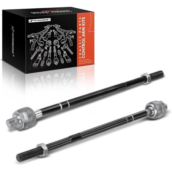 A-Premium 2 x Inner Tie Rod End Compatible with Dodge Sprinter 2500, Sprinter 3500 & Freightliner Sprinter 2500, Sprinter 3500, Sprinter 3500XD & Mercedes-Benz Sprinter 2500, Sprinter 3500