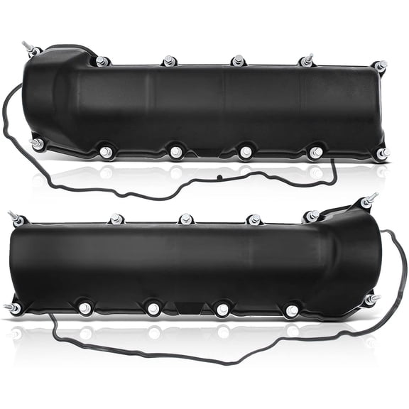 A-Premium 2 x Left & Right Engine Valve Cover, with Gaskets and Bolts, Compatible with Chrysler Aspen & Dodge Dakota Durango Ram 1500 & Jeep Commander Grand Cherokee & Mitsubishi Raider
