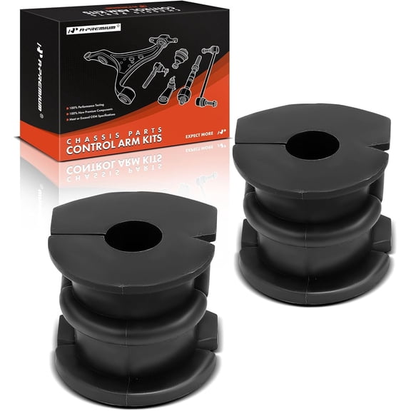 A-Premium 2 x Rear To Frame Suspension Stabilizer Bar Bushings Sway Bar Bushings, Compatible with Nissan Altima 2007 2008 2009 2010 2011 2012, V6 3.5L Only