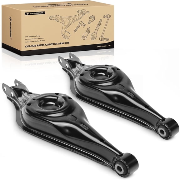 A-Premium 2 x Rear Lower Control Arms, with Bushing, Compatible with Ford Explorer 2011-2019, Taurus 2010-2019, Flex, Police Interceptor Sedan Utility, Special Service Police Sedan & Lincoln MKS, MKT