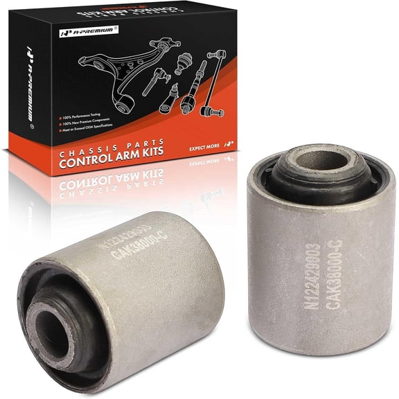 A-Premium 2 x Rear Lower Forward Inner Control Arm Bushing Kit, Compatible with Hyundai Sonata 1999-2005, XG300 2001, XG350 2002-2005 & Kia Optima 2001-2006, Amanti 2004-2006, Magentis 2001-2006