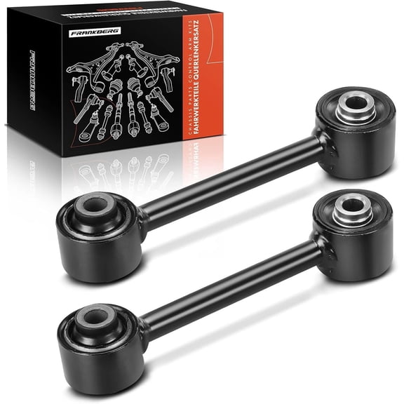 A-Premium 2 x Rear Lower Forward Suspension Lateral Arm, Compatible with Jeep Compass 2007-2017, Patriot 2007-2017 & Mitsubishi Outlander 2003-2006, Lancer 2004-2006 & Dodge Caliber 2007-2012