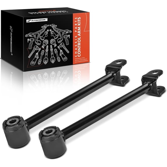 A-Premium 2 x Rear Lower Rearward Control Arm with Bushing, Compatible with Toyota Highlander 2004-2007 & Lexus RX330 2004-2006, RX350 2007-2009, RX400h 2006-2008, AWD Only