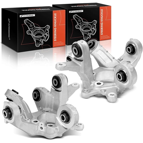 A-Premium 2 x Rear Steering Knuckles Compatible with Ford Explorer 2011-2019, Police Interceptor Utility 2013-2019, AWD, Replaces DB5Z5B759B, DB5Z5B758A
