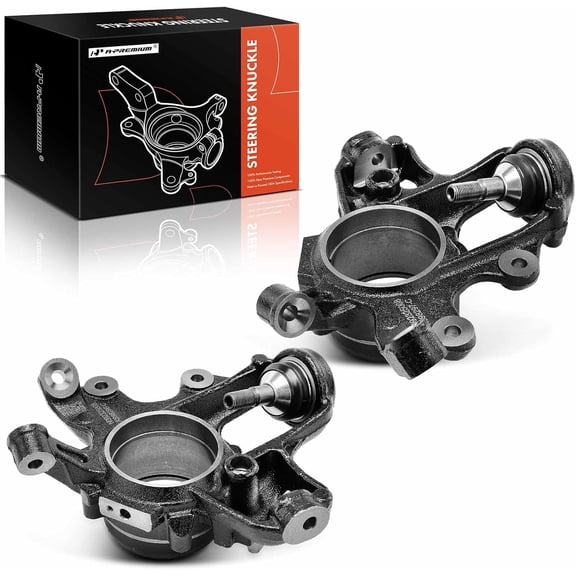 A-Premium 2 x Rear Suspension Steering Knuckles Compatible with Jeep WK2 Series Grand Cherokee 2012-2015 & Dodge Durango 2011-2015, Replace# 4877103AA