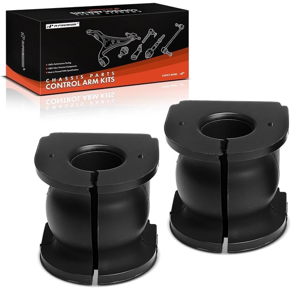 A-Premium 2 x Rear To Frame Sway Bar Bushing Kit, Compatible with Acura TL 2004-2006, RL 1999-2001