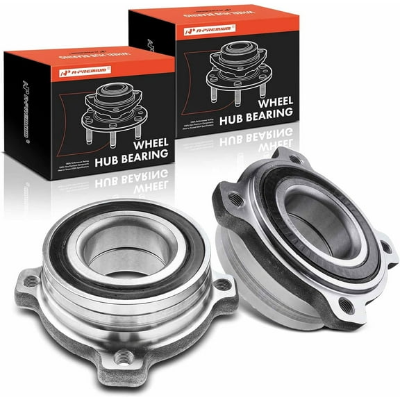 A-Premium 2 x Rear Wheel Bearing and Hub Assembly Compatible with BMW 525i 525xi 528i 528i xDrive 528xi 530i 530xi 535i 535i xDrive 535xi 540i 545i 550i 550i GT xDrive M5