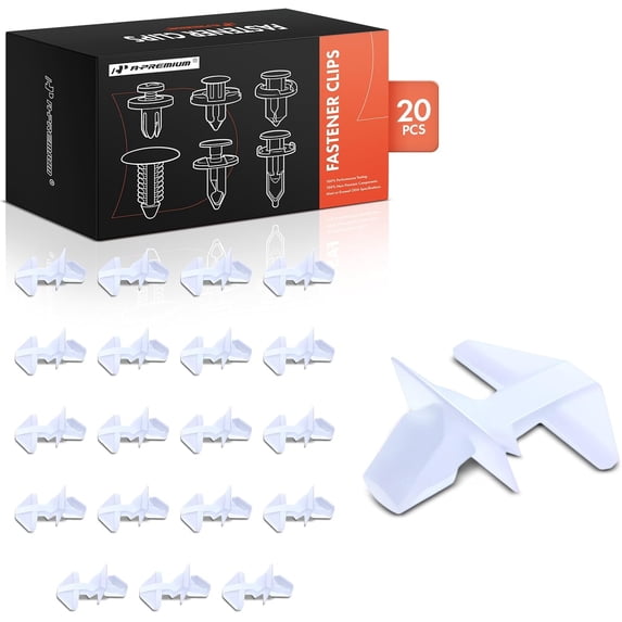 A-Premium 20 PCS Door Weather-Strip Clips Retainer Compatible with Honda Civic 2012-2015, Accord 2012