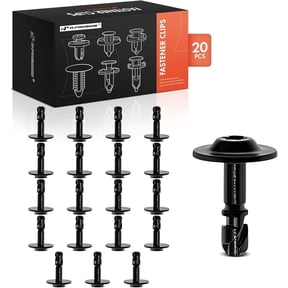 A-Premium 20 PCS Fastener Fender Liner Splash Shield Bumper Cover Screw Compatible with Volkswagen Models - for 5mm Hole