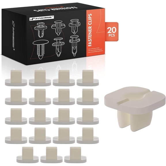 A-Premium 20 PCS Fastener Fender Screw Grommet Nuts Compatible with Mazda CX-5 2013-2017, 3 2010-2013, 6 2009-2017, CX-9 2007-2018, MX-5 Miata 2006-2018, CX-3, CX-7, 2 - for 8mm  8.5mm Hole