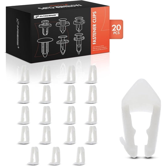 A-Premium 20 PCS Fuel Line Retainer Clip Compatible with Ford F-150, F-250, F-350, Explorer, Focus, Mustang, Taurus, Expedition, E-150, E-250, Ranger & Lincoln Navigator & Mercury Cougar