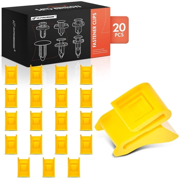 A-Premium 20 PCS Nylon Rear Bumper Cover Car Retainer Fastener Push Pin Clips Compatible with Infiniti QX60 Q50 QX80 QX50 Q60 G37 QX56 QX70 Q70 QX30 Q40 GT-R FX35 FX37 FX45 FX50 G20 G20 Nissan GT-R